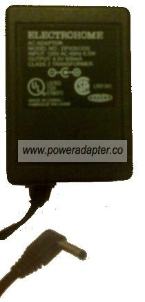 ELECTROHOME CHD DPX351335 AC ADAPTER 4.5V 600mA NEW