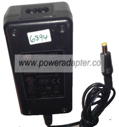 ENG 3A-23DA15 AC ADAPTER 15VDC 1.5A Used -( )- 1.7x4.7mm - Click Image to Close