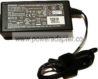 EPSON A381H AC ADAPTER 20VDC 1.68A 42W POWER SUPPLY - Click Image to Close