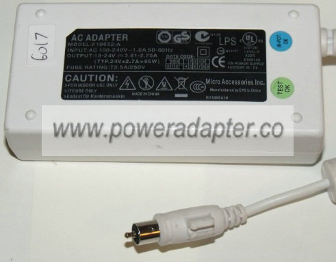 EPS F10652-A AC ADAPTER 18-24VDC 3.61-2.70A NEW POWER SUPPLY