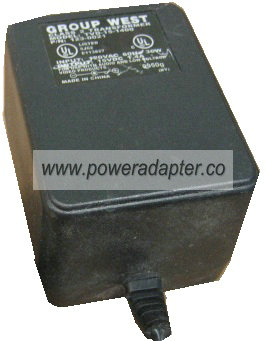GROUP WEST TVD-15-1400 AC ADAPTER 15VDC 1.4A NEW 2x5.3x12mm