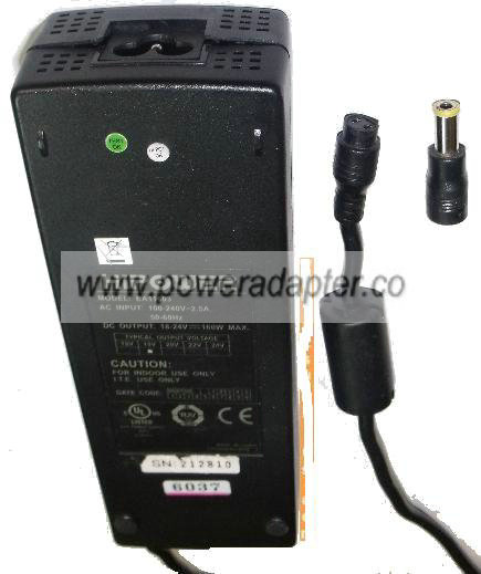 HIPOWER EA11603 AC ADAPTER 18-24V 160W LAPTOP POWER SUPPLY 3x6.5