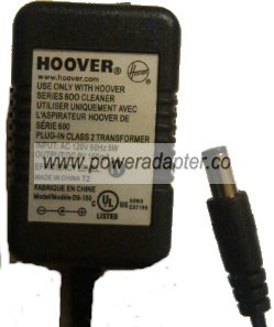 HOOVER D9-150 NEW 9VDC 150mA ADAPTER 2 x 5.5 x 10mm - ---C---