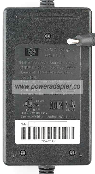 HP 0957-2145 AC ADAPTER 32VDC 2340mA NEW 1.8 x 4.7 x 10.2mm - Click Image to Close