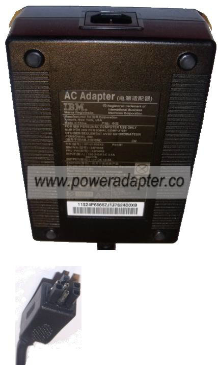 IBM HP-U1600X3 AC ADAPTER 12VDC 13.5A POWER SUPPLY - Click Image to Close