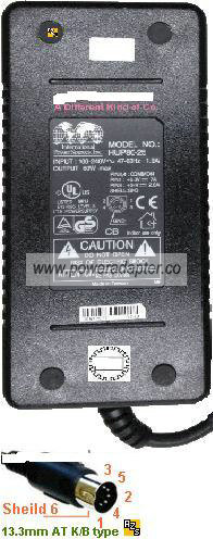 INTERNATIONAL POWER SOURCES HUP40-12 AC ADAPTER 12VDC 3.3A NEW