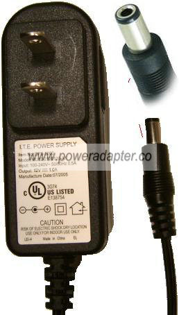 I.T.E. DPS-5000 AC ADAPTER 12VDC 1A SWITCHING POWER SUPPLY - Click Image to Close