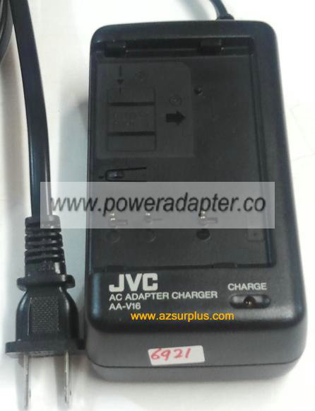 JVC AA-V16 CAMCORDER BATTERY CHARGER - Click Image to Close