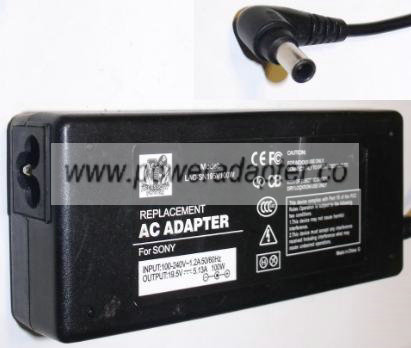 REPLACEMENT LAC-SN195V100W AC ADAPTER 19.5V 5.13A 100W NEW - Click Image to Close