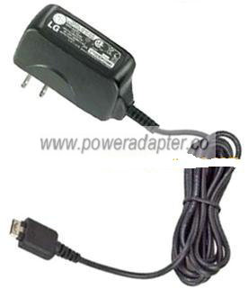 LG STA-P51WH AC ADAPTER 4.8V DC 0.9A CELLPHONE POWER SUPPLY - Click Image to Close