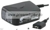 LG STA-P51WS AC ADAPTER 4.8VDC 0.9A TRAVEL CHARGER FOR LG PHONE