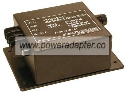 MAJORPOWER VTC65-48-12 VOLTAGE CONVERTER 40-65VDC 13.6VDC 5A - Click Image to Close