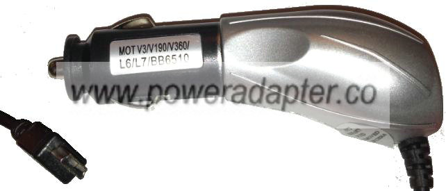 MOTOROLA BB6510 AC ADAPTER MINI-USB CONNECTOR Power Supply CAR C - Click Image to Close