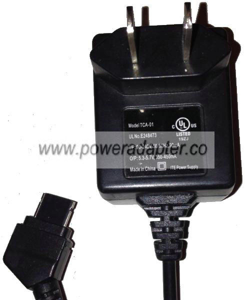 NEXXTECH TCA-01 AC ADAPTER 5.3-5.7V DC 350-450mA Used SPECIAL PH - Click Image to Close