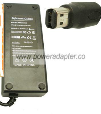 PPP003SD REPLACEMENT AC ADAPTER 18.5V 6.5A POWER SUPPLY OVAL PIN - Click Image to Close