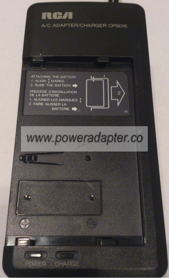 RCA CPS016 AC ADAPTER 8.5V DC 1.3A CHARGE 6V DC 1.8A JACK NEW - Click Image to Close