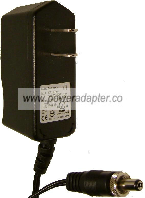 SA0105-A AC DC ADAPTER 5V 1.4A SWITCHING POWER SUPPLY - Click Image to Close