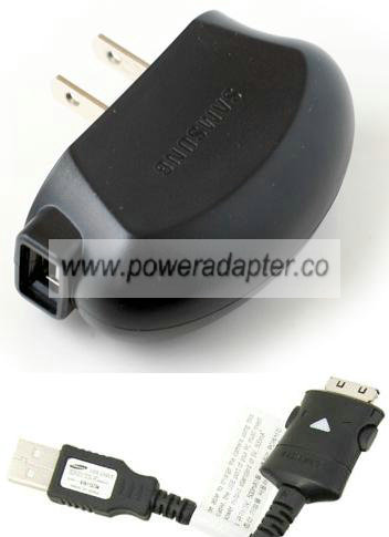 SAMSUNG SAC-45 AC ADAPTER 4.2Vdc 400mA USB Cellphone Charger POW