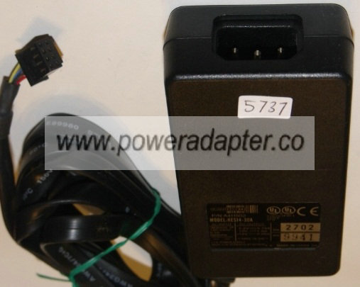 SCANTECH HES14-30A AC ADAPTER 5.2VDC 0.75A 12VDC 1A -12VDC 0.05A - Click Image to Close