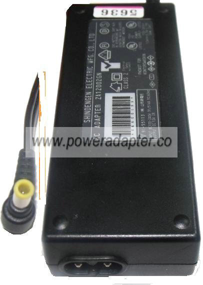 SHINDENGEN ZA12002GN AC ADAPTER 12V 2A ITE POWER SUPPLY - Click Image to Close