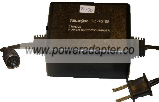 TELXON CC-701ES AC ADAPTER 10VAC 40A 6Pin POWER SUPPLY CHARGER - Click Image to Close