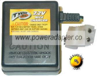 TYCO RC C1897 AC ADAPTER 8.5VDC 420mA 3.6W POWER SUPPLY FOR 7.2V - Click Image to Close