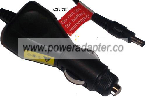 CAR AUTO CHARGER DC ADAPTER 10.5V DC - Click Image to Close