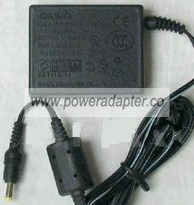 CASIO AD-C 52 G AC DC ADAPTER 5.3V 650MA POWER SUPPLY - Click Image to Close