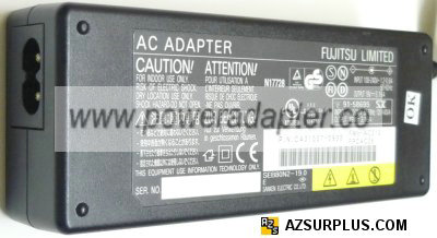 FUJITSU SEB80N2-19.0E AC ADAPTER 19V 3.16A ITE POWER SUPPLY - Click Image to Close