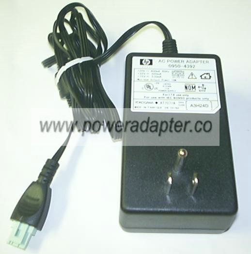 HP 0950-4392 AC ADAPTER 32VDC 500mA 15V 530mA Hewlett Packard - Click Image to Close