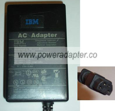 IBM ADP-40BB AC ADAPTER 20-10VDC 2-3.38A POWER SUPPLY - Click Image to Close