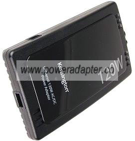 Kensington 33196 Notebook AC DC Power Adapter Lightweight Slim l - Click Image to Close