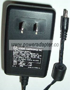 LEADER MS15-050100-34 AC ADAPTER 5VDC 2A POWER SUPPLY for Portab - Click Image to Close