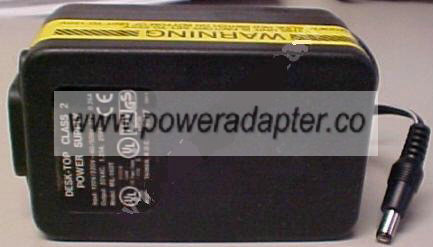 MIL-16DT AC DC ADAPTER 20V 1.25A POWER SUPPLY DESKTOP CLASS 2 - Click Image to Close