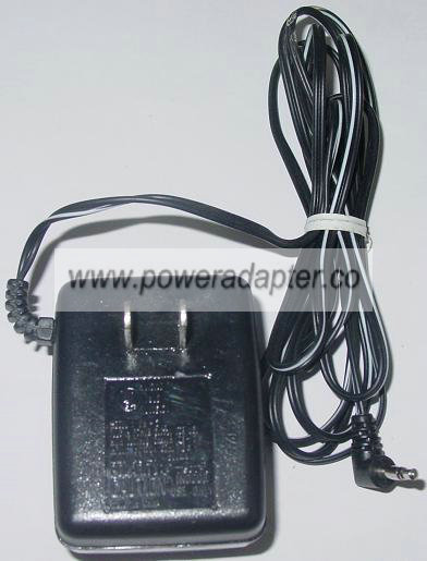 PA-2 AC DC ADAPTER 6V 500mA POWER SUPPLY FOR CLOTHES SHAVER