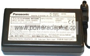 PANASONIC CF-AA1639A M1 15.6VDC 3.86A 1x4x6x9.3mm NEW - Click Image to Close