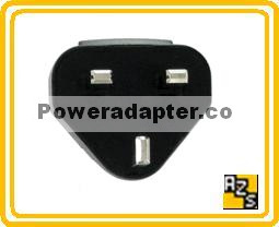 ASY-03746-001 BLACKBERRY RIM UK CHARGER PLUG CONNECTOR 3 PRONG