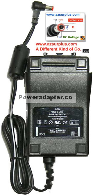 Ault MW115RA1200N02 AC ADAPTER 12VDC 4.16A NEW -( )- 2.5x5.5mm - Click Image to Close
