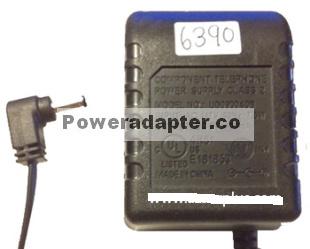 COMPONENT TELEPHONE UD090040B AC ADAPTER 9VDC 400mA NEW - Click Image to Close