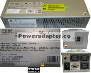 IBM 42M5861 Internal UPS 300W Low Voltage Power Supply for SureP - Click Image to Close