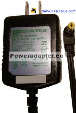 JENTEC JTA0302A AC Adapter 5VDC 2A D-Link Linksys Power Supply - Click Image to Close