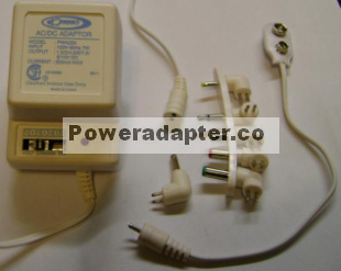 OMEGA PWA223 AC DC MULTI VOLTAGE ADAPTER 300MA POWER SUPPLY - Click Image to Close