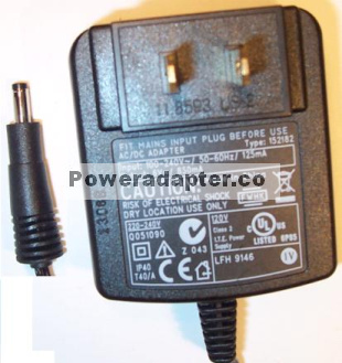 Philips LFH-9146 AC Power Adapter 6Vdc 850mA Digital 9600 - Click Image to Close