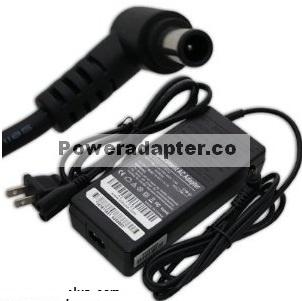 REPLACEMENT PCGA-AC19V10 AC ADAPTER 19VDC 4.7A Used 4.3 x 6 x 9.