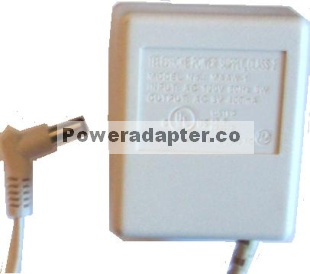TELEPHONE POWER SUPPLY CLASS 2 MAAW-1 Adapter AC 9V 400mA - Click Image to Close