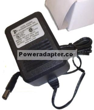 TOTAL POWER A12-160-01 AC ADAPTER 18VAC 1000mA 30W POWER SUPPLY - Click Image to Close