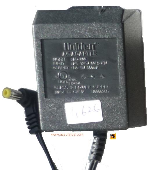 UNIDEN AD-800 AC ADAPTER 9VDC 350mA 6W linear regulated POWER Su - Click Image to Close