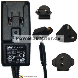AD7112A AC ADAPTER 5.2V SWITCHING POWER SUPPLY FOR PALM - Click Image to Close