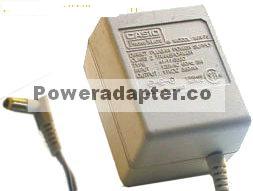 CASIO M/N-75 AC ADAPTER 11VDC 350mA -( )- NEW 3x5.4x13.7mm - Click Image to Close