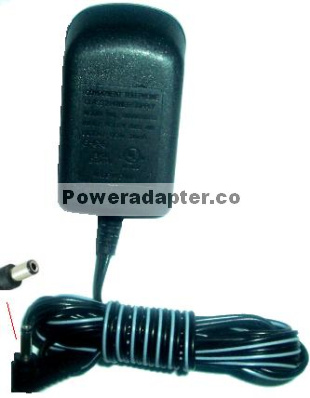 COMPONENT TELEPHONE U090020D12 AC Adapter 9V DC 200mA 2 mm FOR C - Click Image to Close